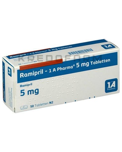 Раміприл капсули, таблетки ● Ramipril