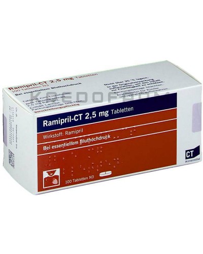 Рамиприл капсулы, таблетки ● Ramipril