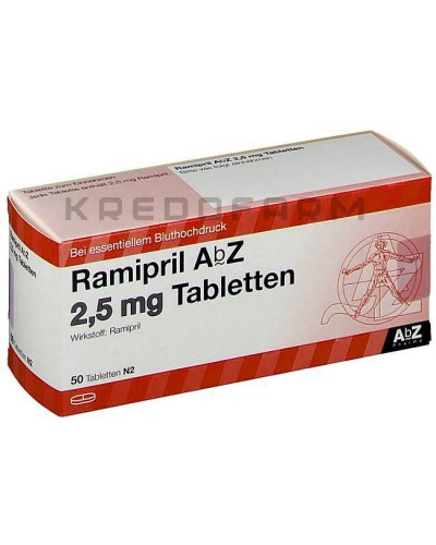 Рамиприл капсулы, таблетки ● Ramipril