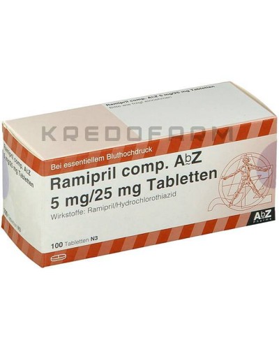 Раміприл капсули, таблетки ● Ramipril