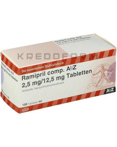 Раміприл капсули, таблетки ● Ramipril