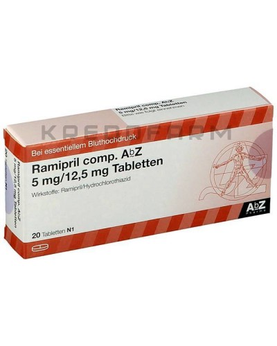 Раміприл капсули, таблетки ● Ramipril