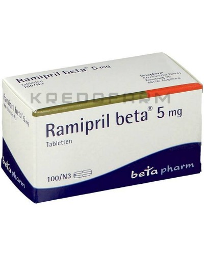 Раміприл капсули, таблетки ● Ramipril