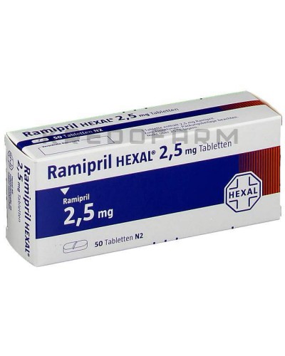 Раміприл капсули, таблетки ● Ramipril