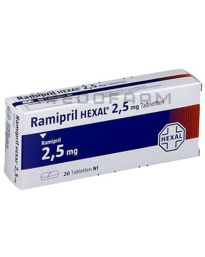 Рамиприл капсулы, таблетки ● Ramipril