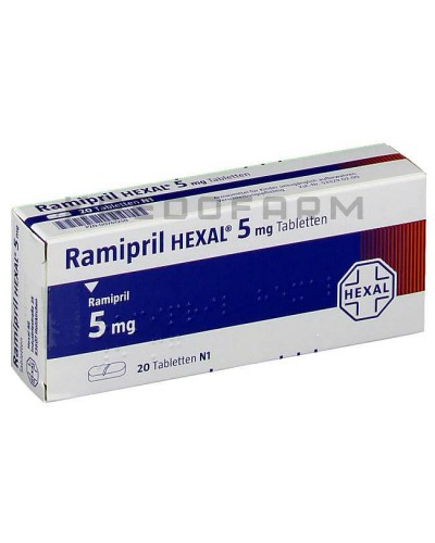 Раміприл капсули, таблетки ● Ramipril