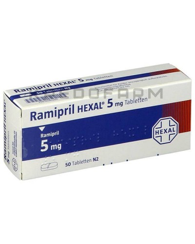 Рамиприл капсулы, таблетки ● Ramipril