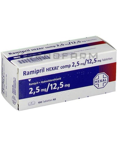 Рамиприл капсулы, таблетки ● Ramipril