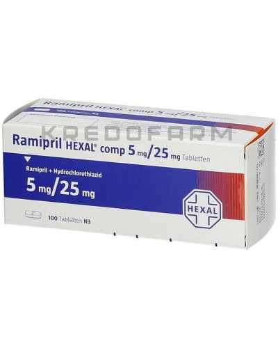 Раміприл капсули, таблетки ● Ramipril