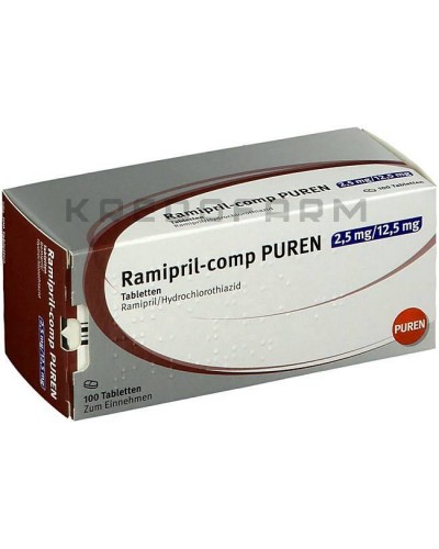 Рамиприл капсулы, таблетки ● Ramipril