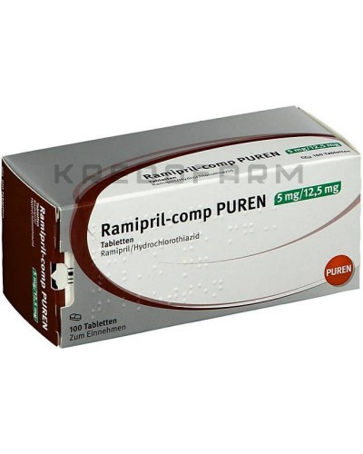 Раміприл капсули, таблетки ● Ramipril