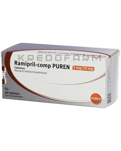 Рамиприл капсулы, таблетки ● Ramipril