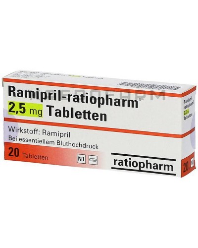 Раміприл капсули, таблетки ● Ramipril