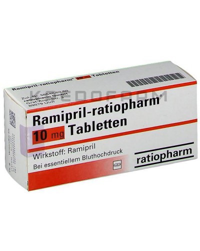 Раміприл капсули, таблетки ● Ramipril