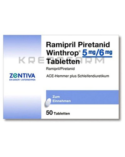 Раміприл капсули, таблетки ● Ramipril