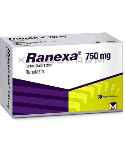 Ранекса таблетки ● Ranexa