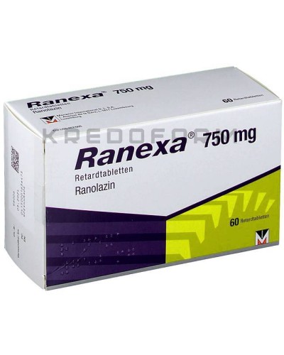 Ранекса таблетки ● Ranexa