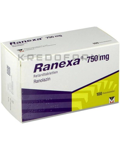 Ранекса таблетки ● Ranexa