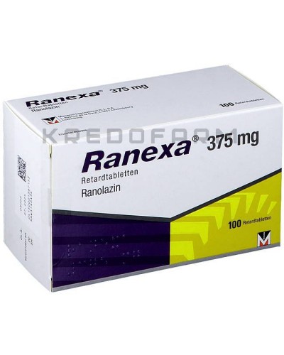 Ранекса таблетки ● Ranexa