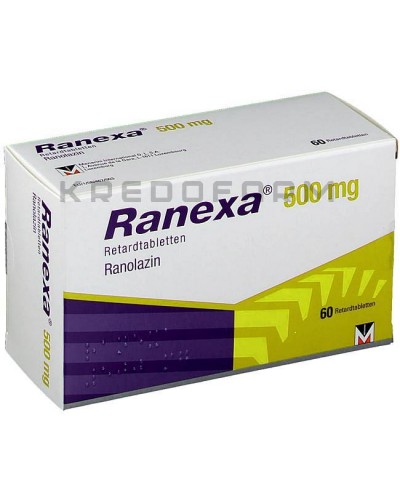 Ранекса таблетки ● Ranexa