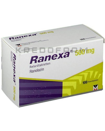 Ранекса таблетки ● Ranexa