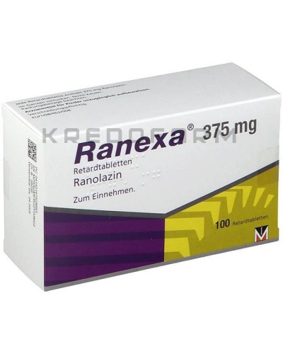 Ранекса таблетки ● Ranexa