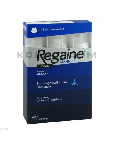 Регейн пена, раствор ● Regaine