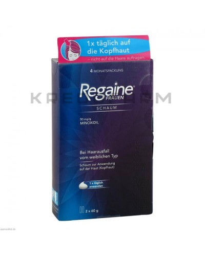 Регейн пена, раствор ● Regaine