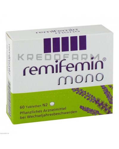 Ремифемин крем, таблетки ● Remifemin