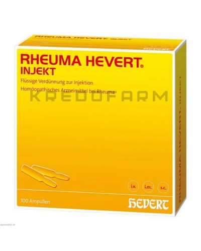 Ревма ампули, краплі, розчин для ін'єкцій, таблетки ● Rheuma