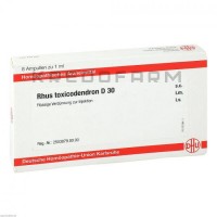 Рус Токсикодендрон ● Rhus Toxicodendron