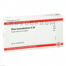 Рус Токсикодендрон ● Rhus Toxicodendron