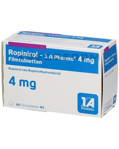 Ропінірол таблетки ● Ropinirol