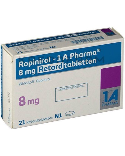 Ропінірол таблетки ● Ropinirol