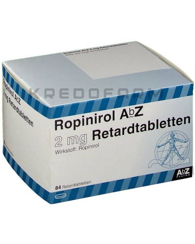 Ропінірол таблетки ● Ropinirol