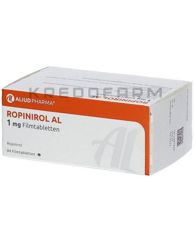 Ропінірол таблетки ● Ropinirol