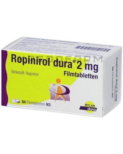 Ропинирол таблетки ● Ropinirol