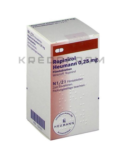 Ропинирол таблетки ● Ropinirol