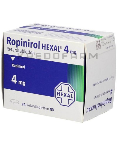 Ропінірол таблетки ● Ropinirol