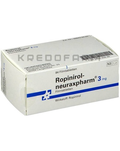 Ропінірол таблетки ● Ropinirol