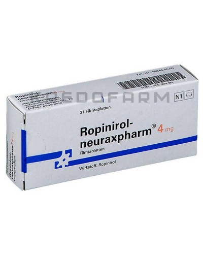 Ропінірол таблетки ● Ropinirol