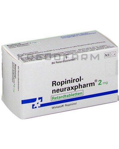 Ропінірол таблетки ● Ropinirol