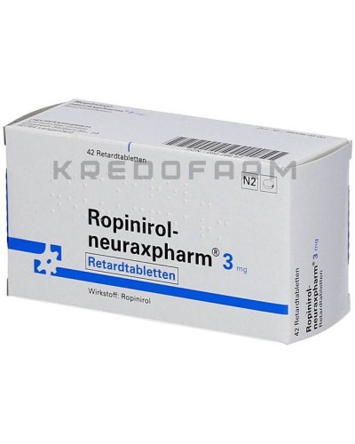 Ропінірол таблетки ● Ropinirol