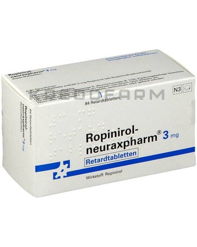 Ропинирол таблетки ● Ropinirol