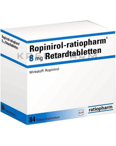 Ропінірол таблетки ● Ropinirol