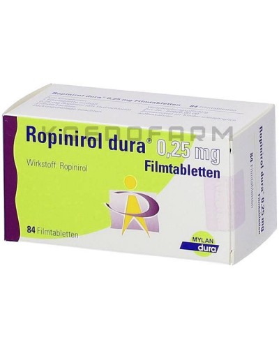 Ропінірол таблетки ● Ropinirol