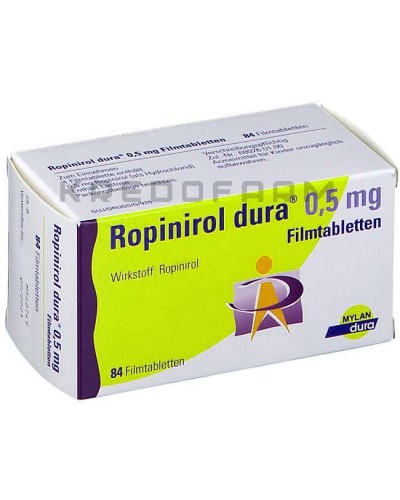 Ропинирол таблетки ● Ropinirol