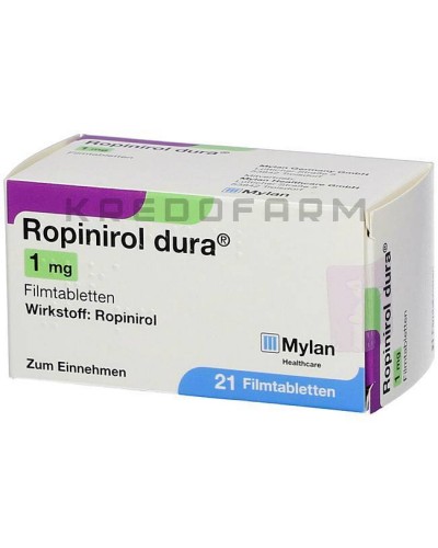 Ропінірол таблетки ● Ropinirol