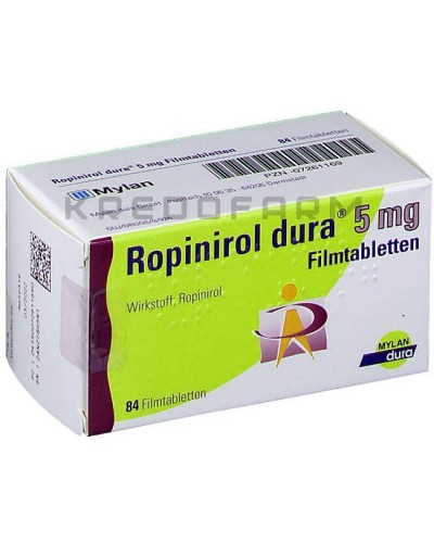 Ропінірол таблетки ● Ropinirol