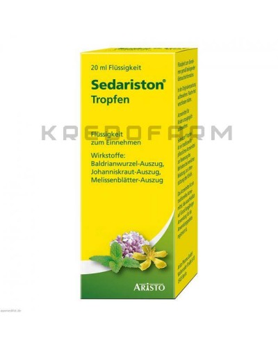 Седаристон жидкость, капсулы ● Sedariston